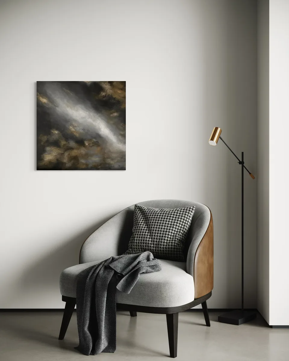 Naděje v temnotě 60x60cm